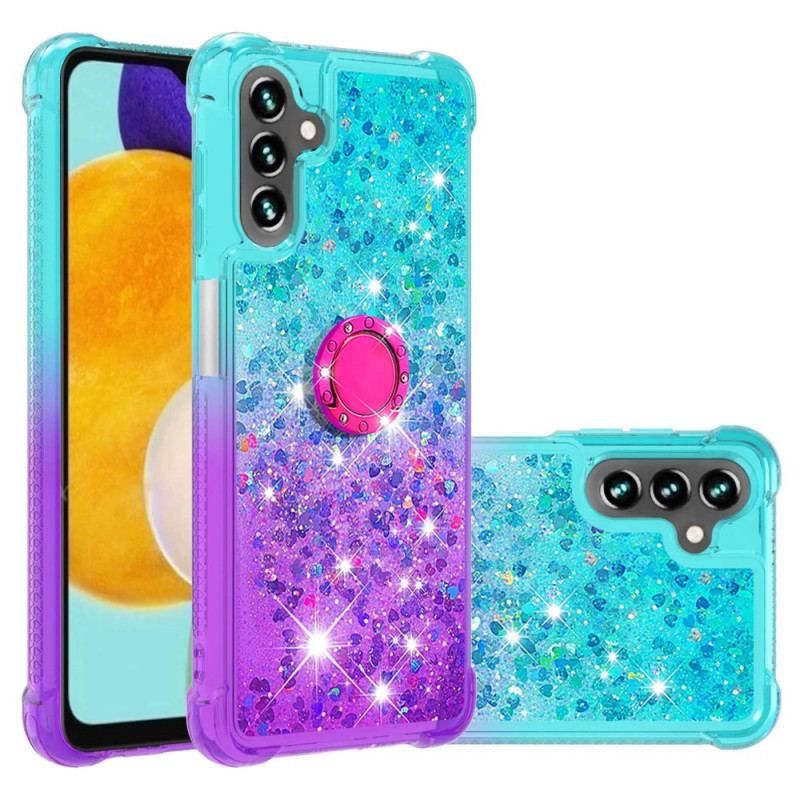 Cover Samsung Galaxy A54 5G Glitter Ring-bracket