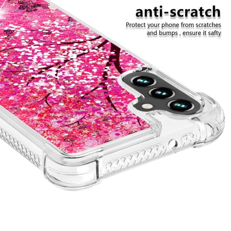 Cover Samsung Galaxy A54 5G Glitter Træ