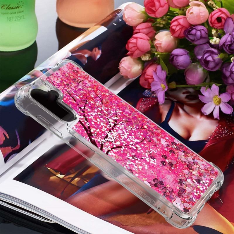 Cover Samsung Galaxy A54 5G Glitter Træ