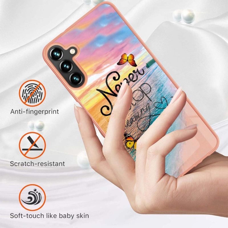 Cover Samsung Galaxy A54 5G Never Sto Dreaming Butterflies