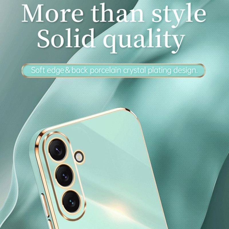 Cover Samsung Galaxy A54 5G Silikone Guldkanter