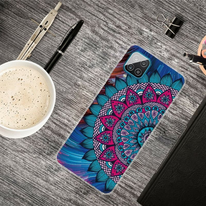 Cover Samsung Galaxy M12 / A12 Farverig Mandala