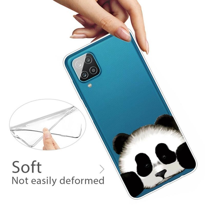 Cover Samsung Galaxy M12 / A12 Sømløs Panda