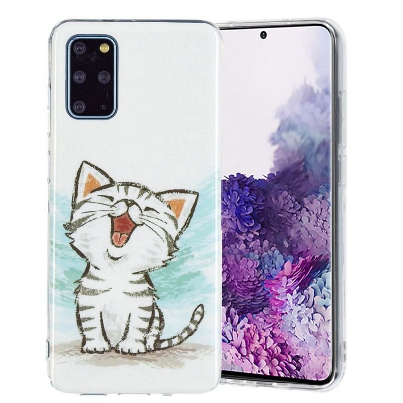 Cover Samsung Galaxy S20 Plus / S20 Plus 5G Fluorescerende Kat