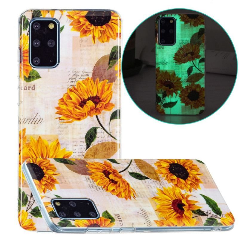 Cover Samsung Galaxy S20 Plus / S20 Plus 5G Fluorescerende Solsikker