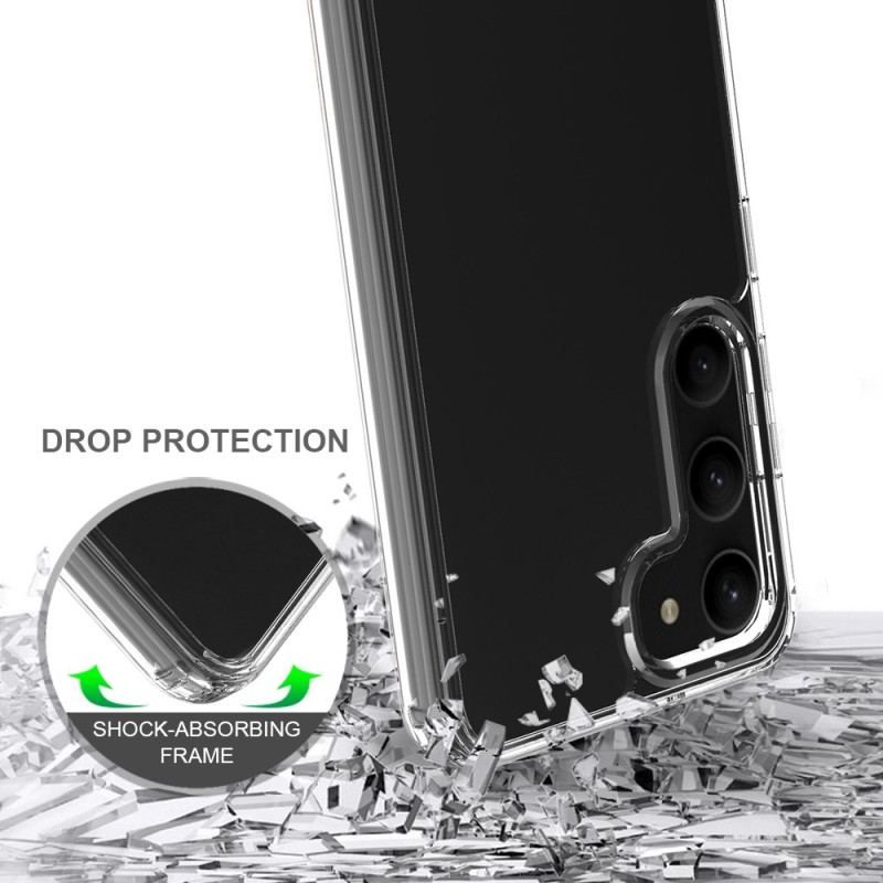 Cover Samsung Galaxy S23 5G Gennemsigtig Anti-gulning