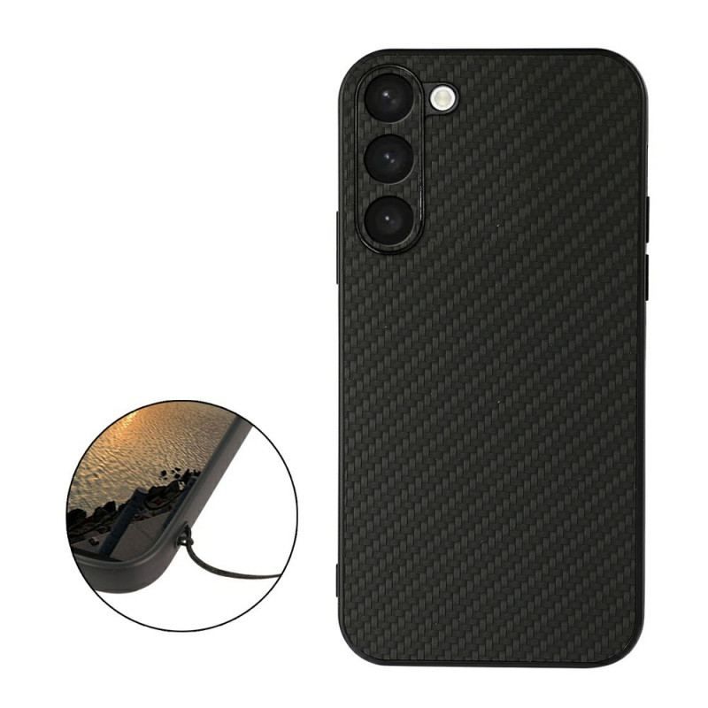 Cover Samsung Galaxy S23 5G Klassisk Kulfiber