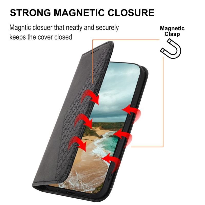 Cover Samsung Galaxy S23 5G Med Snor Flip Cover 3d Mønster Strappy