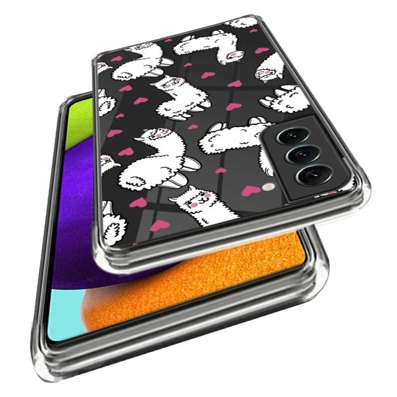 Cover Samsung Galaxy S23 5G Sømløse Sjove Lamaer