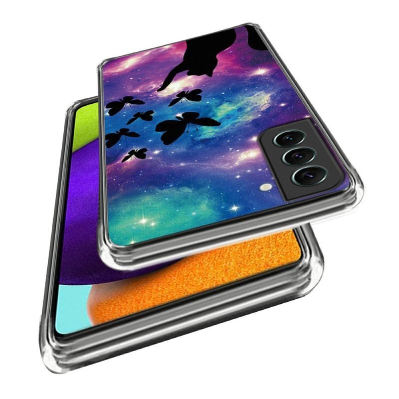 Cover Samsung Galaxy S23 5G Space Cat Silikone