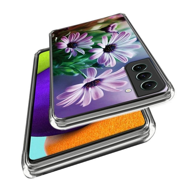 Cover Samsung Galaxy S23 Plus 5G Blomster Silikone