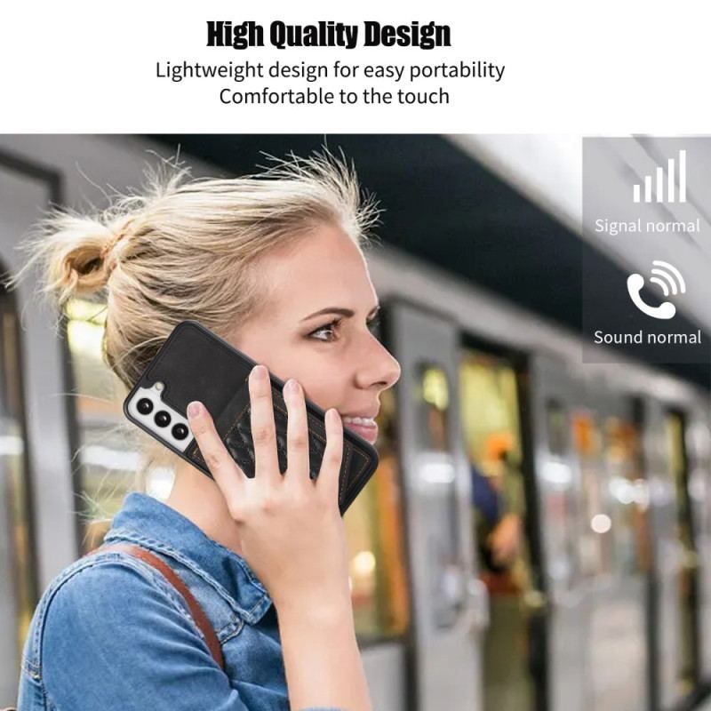 Cover Samsung Galaxy S23 Plus 5G Rfid-kortholder Med Skulderrem