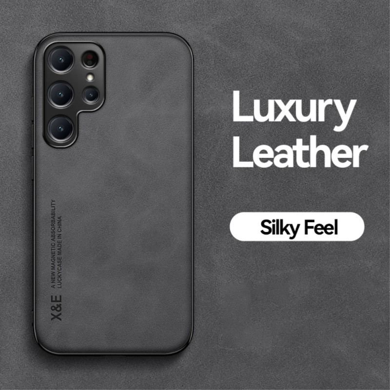 Cover Samsung Galaxy S23 Ultra 5G X&e Lædereffekt Læder