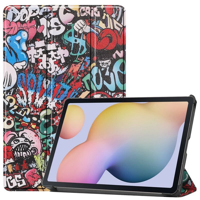 Cover Samsung Galaxy Tab S8 Plus / Tab S7 Plus Graffiti Blyantholder