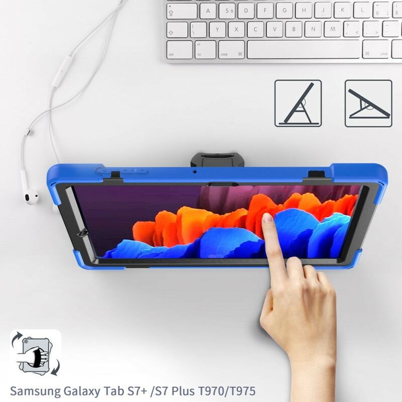 Cover Samsung Galaxy Tab S8 Plus / Tab S7 Plus Modstandsdygtig