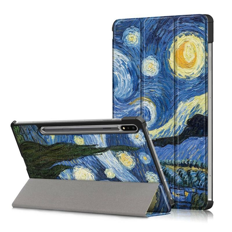 Cover Samsung Galaxy Tab S8 / Tab S7 Forbedret Van Gogh