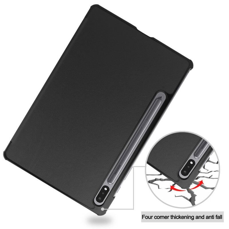 Cover Samsung Galaxy Tab S8 / Tab S7 Tri Fold Penneholder