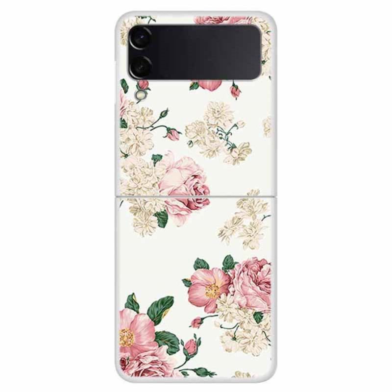 Cover Samsung Galaxy Z Flip 4 Flip Cover Frihedsblomster