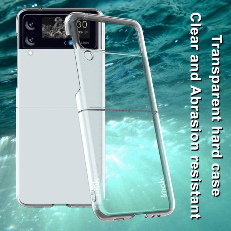 Cover Samsung Galaxy Z Flip 4 Flip Cover Imak Transparent