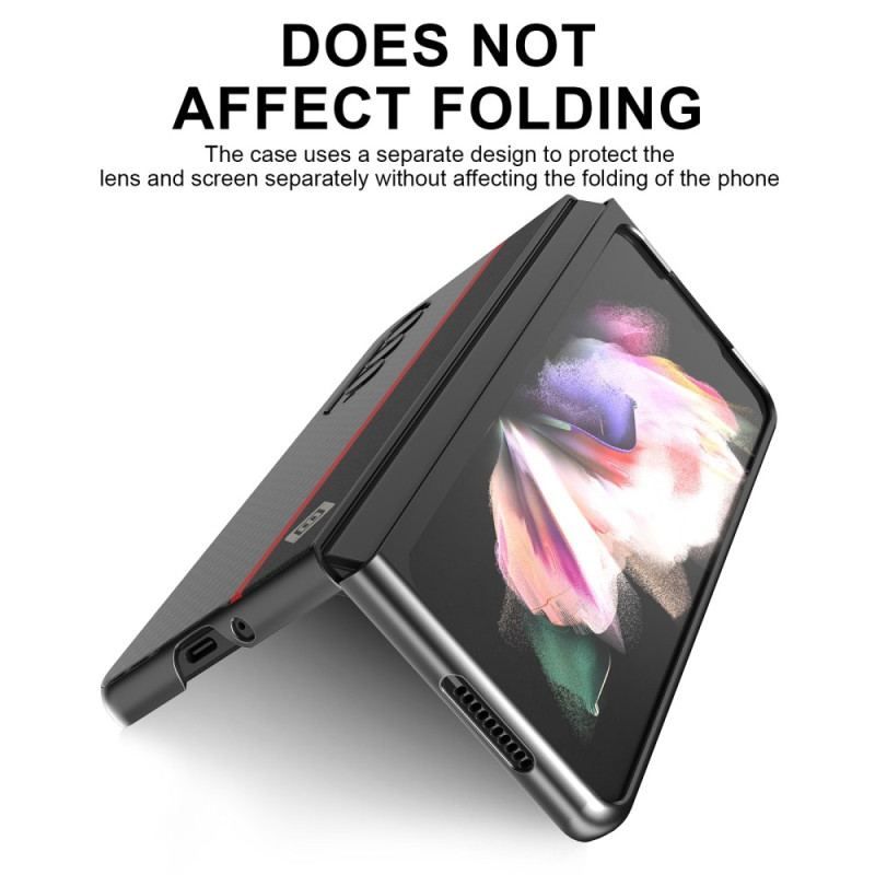 Cover Samsung Galaxy Z Fold 4 Carbon Fiber Line Lc. Imeeke