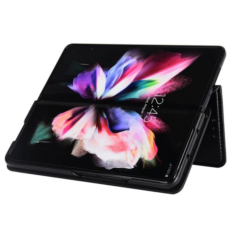 Cover Samsung Galaxy Z Fold 4 Flip Cover 3d Terning