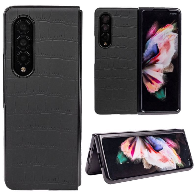 Cover Samsung Galaxy Z Fold 4 Præget Krokodille