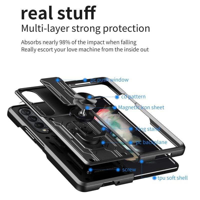 Cover Samsung Galaxy Z Fold 4 Ultra-resistent Transformer