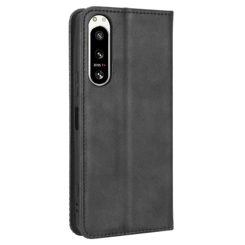 Cover Sony Xperia 5 IV Flip Cover Stilfuld