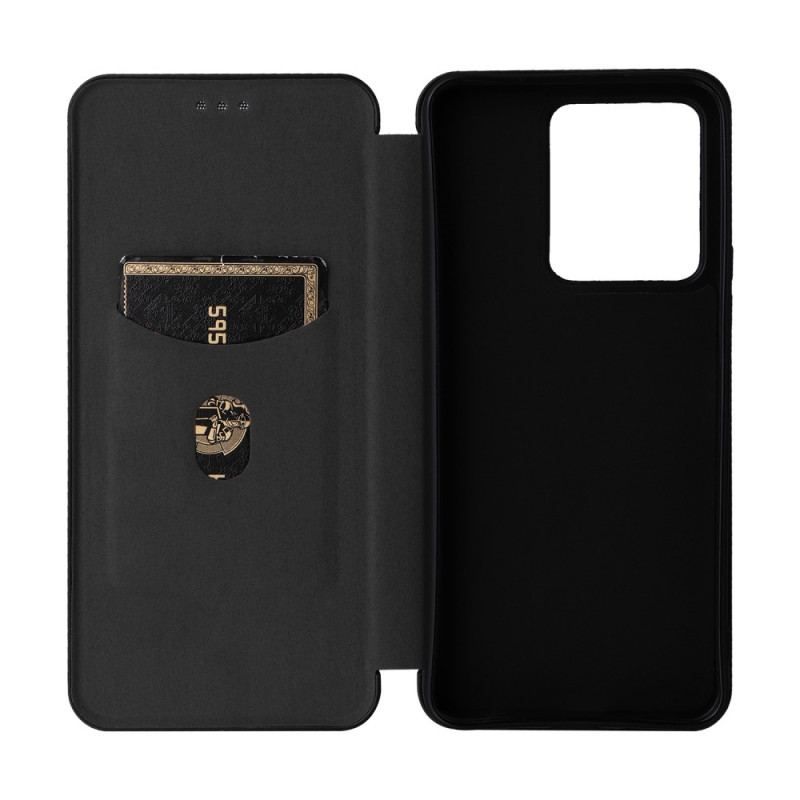 Cover Vivo Y22s Flip Cover Kulfiber