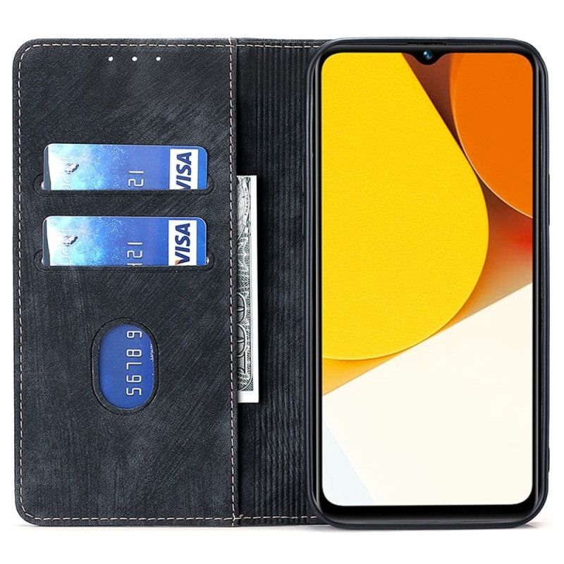 Cover Vivo Y22s Flip Cover Rfid