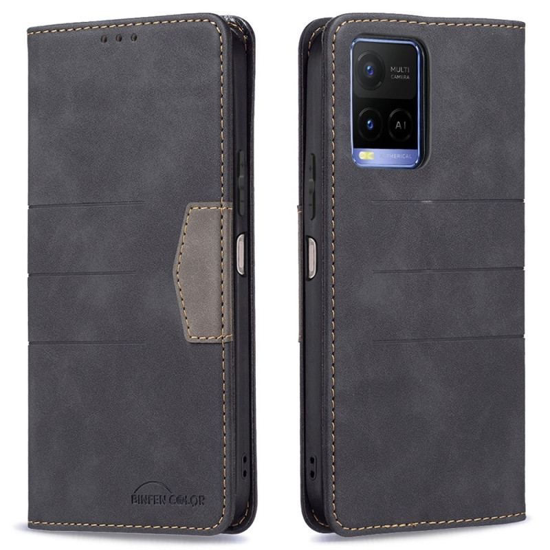 Cover Vivo Y33s Flip Cover Binfen Farve