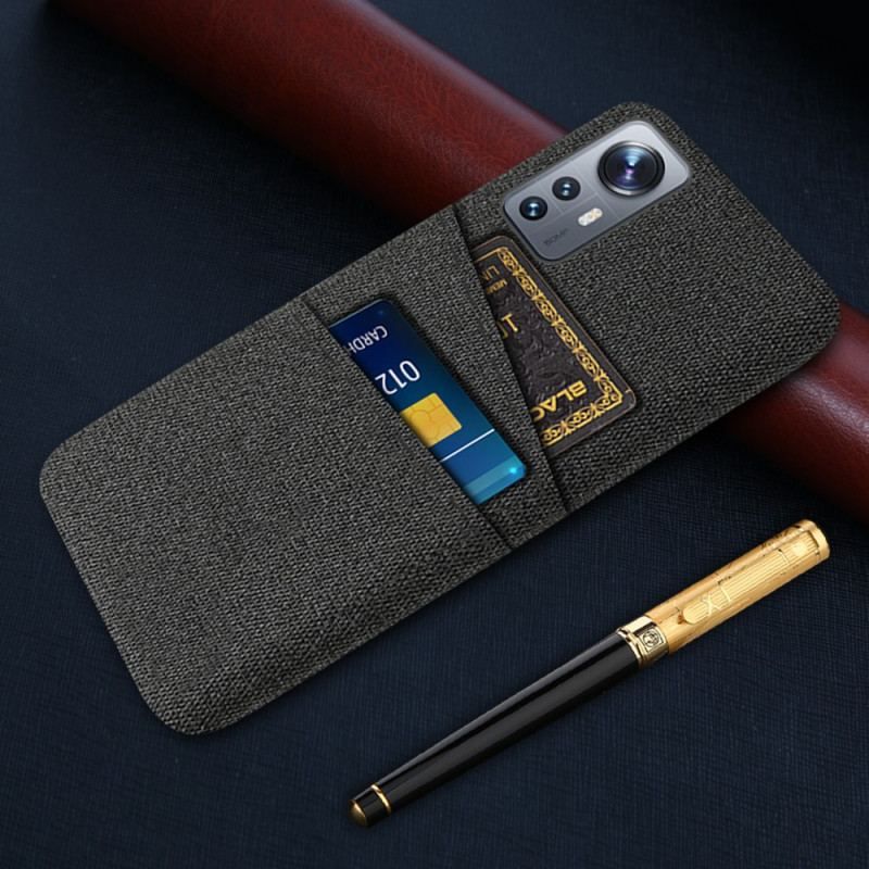 Cover Xiaomi 12 / 12X Kortholder Klud