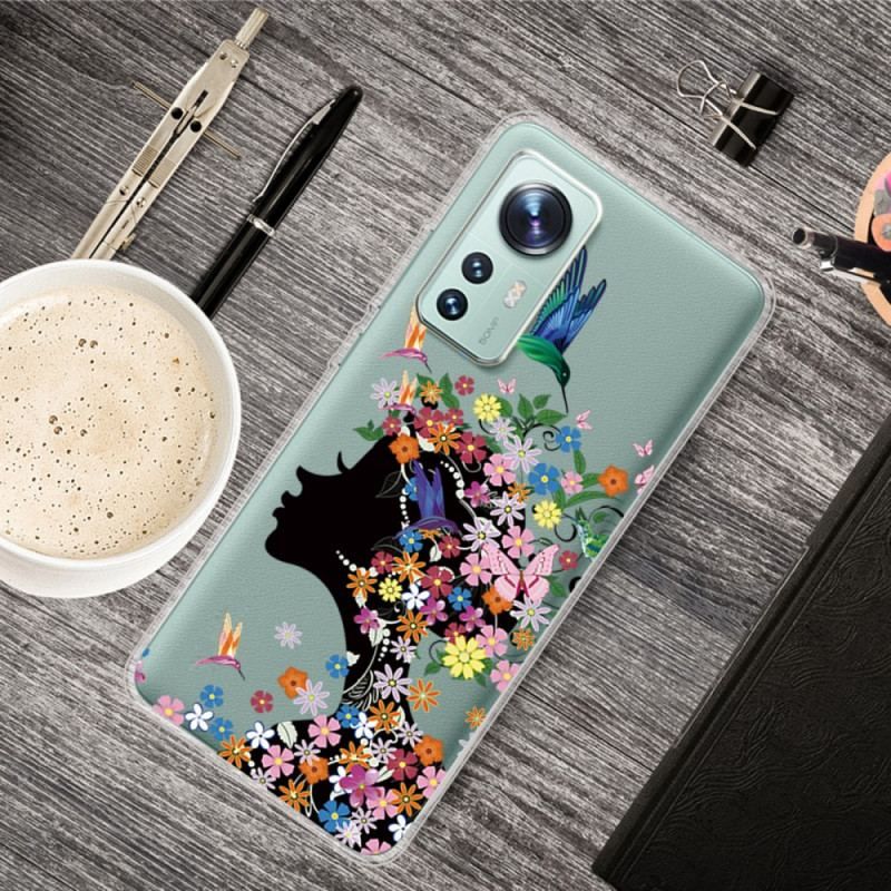 Cover Xiaomi 12 / 12X Smukt Blomsterhoved