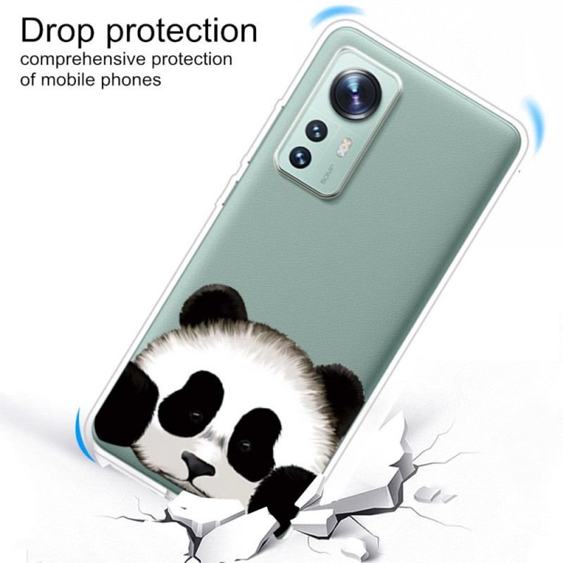 Cover Xiaomi 12 / 12X Sømløs Panda
