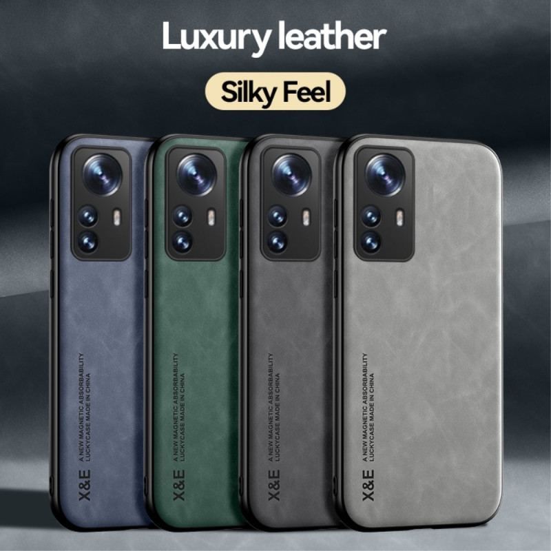 Cover Xiaomi 12 / 12X X&e Lædereffekt Læder