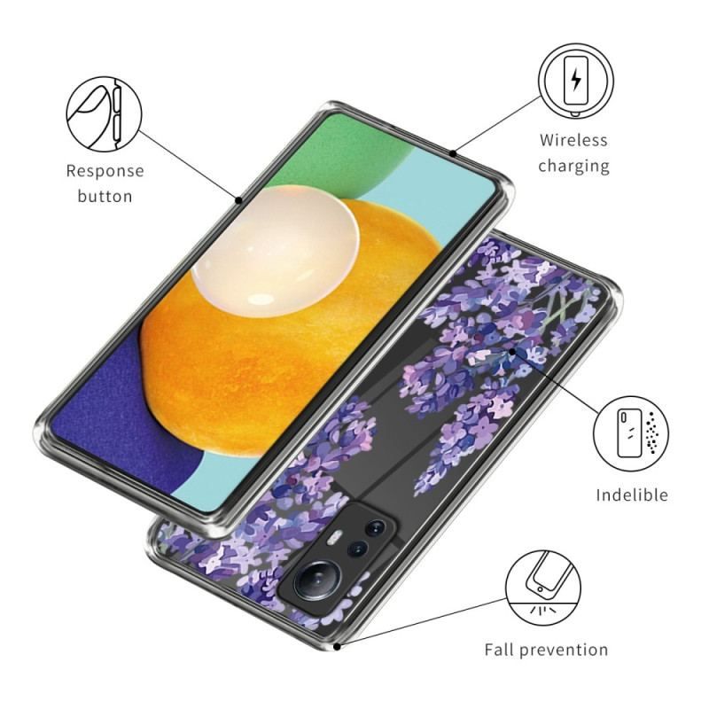 Cover Xiaomi 12 Lite Anti-gul Skaft Violet