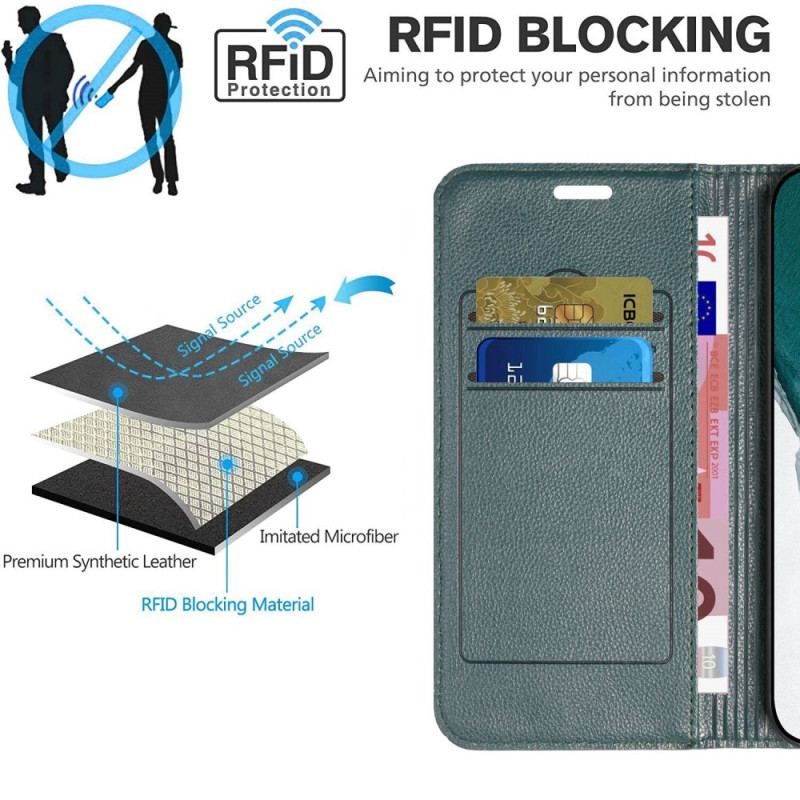 Cover Xiaomi 12 Lite Flip Cover Rfid Diamanter