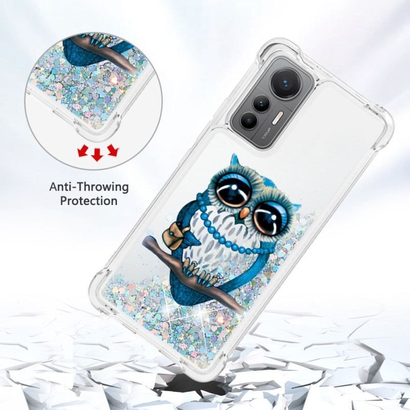 Cover Xiaomi 12 Lite Pailletter Miss Owl