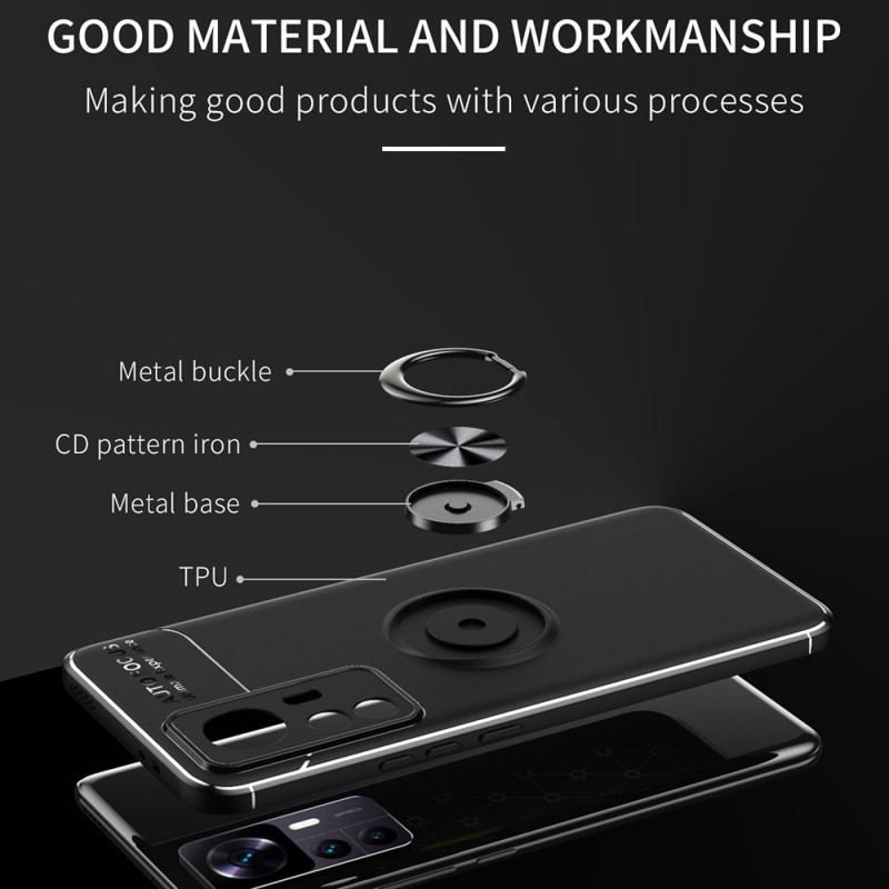 Cover Xiaomi 12T / 12T Pro Roterende Ring