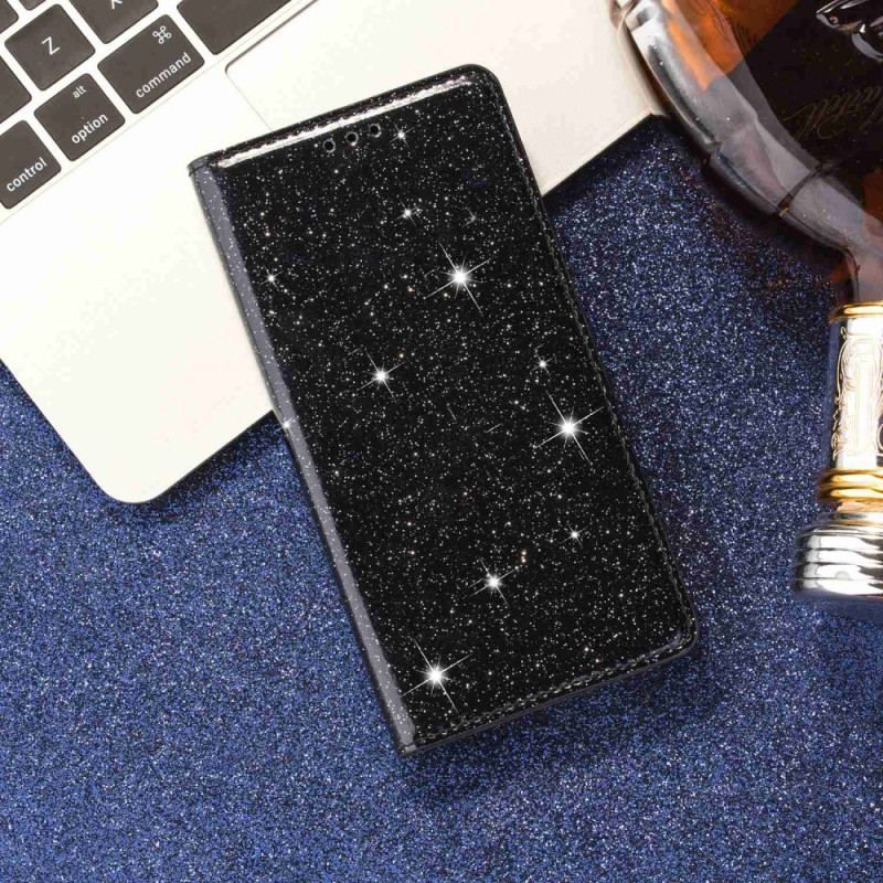 Cover Xiaomi 13 Flip Cover Sequin Stil