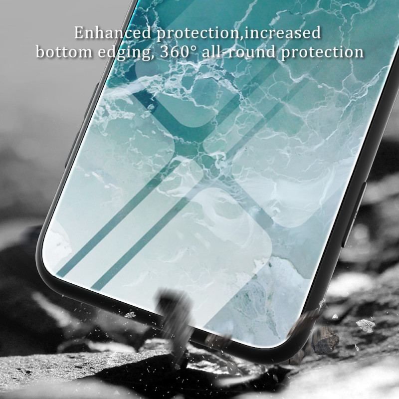 Cover Xiaomi 13 Pro Marmorfarver Hærdet Glas