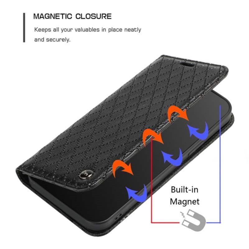 Cover Xiaomi Redmi A1 Flip Cover Rfid Diamanter