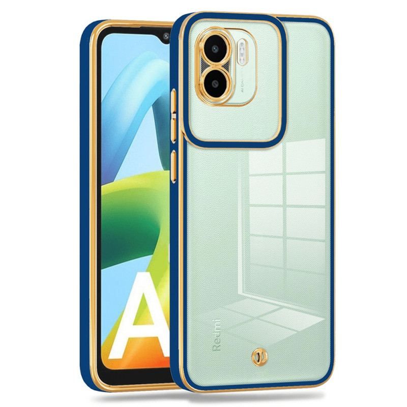 Cover Xiaomi Redmi A1 Kanter I Transparent Metalstil