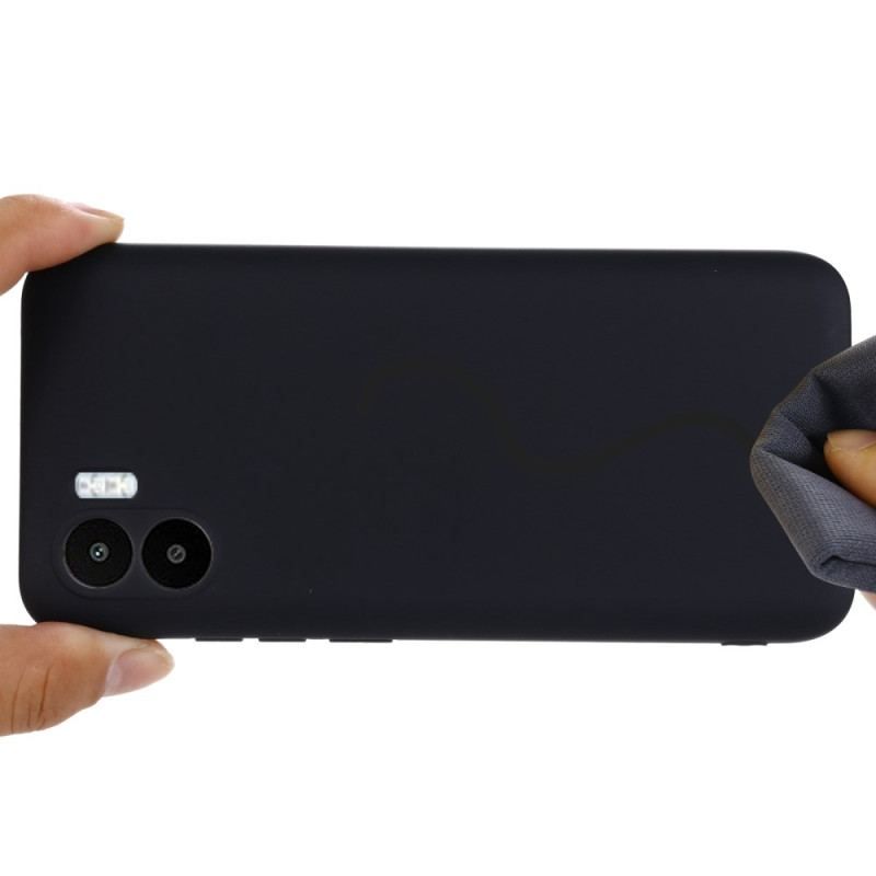 Cover Xiaomi Redmi A1 Med Snor Strappy Flydende Silikone