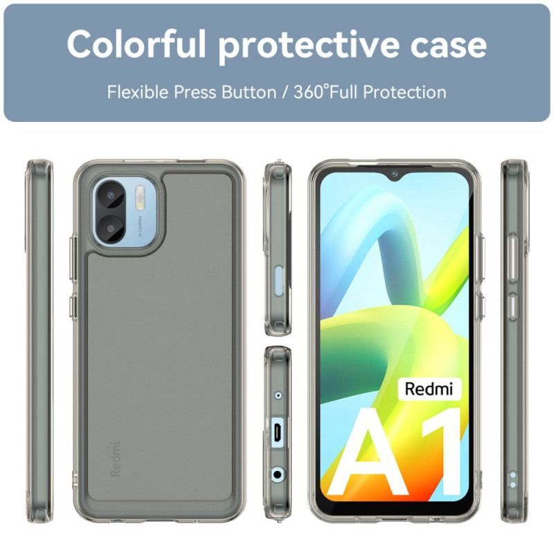 Cover Xiaomi Redmi A1 Transparent Candy Series