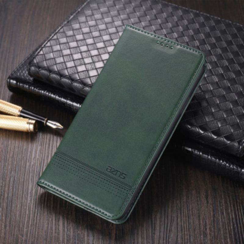 Cover Xiaomi Redmi Note 10 / 10S Flip Cover Azns Læderstyling