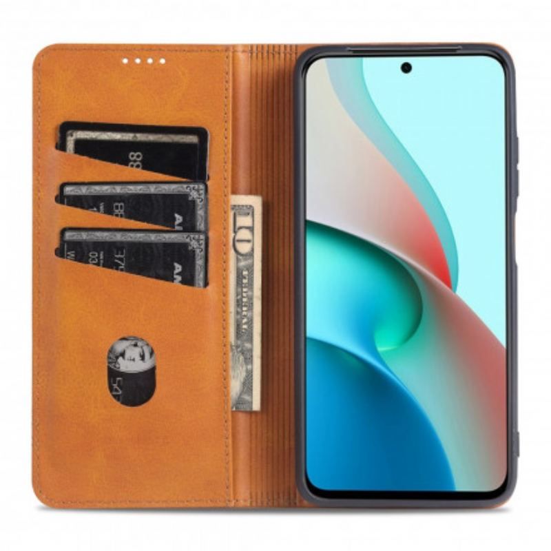 Cover Xiaomi Redmi Note 10 / 10S Flip Cover Azns Læderstyling