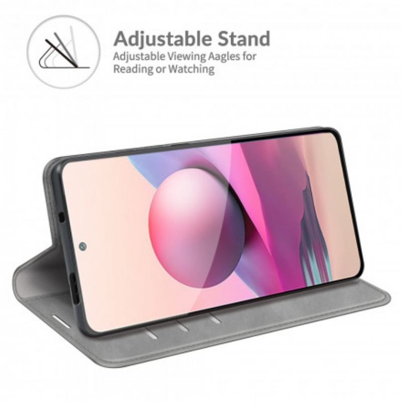 Cover Xiaomi Redmi Note 10 / 10S Flip Cover Hudberøring