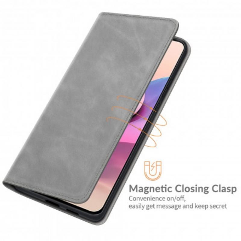 Cover Xiaomi Redmi Note 10 / 10S Flip Cover Hudberøring