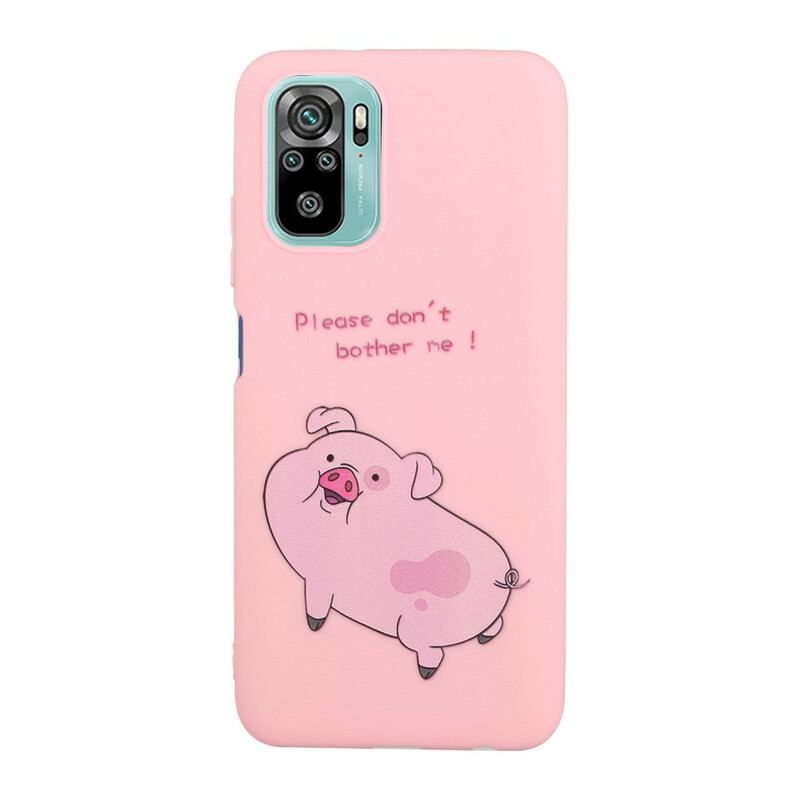 Cover Xiaomi Redmi Note 10 / 10S Gris Med Snorkys